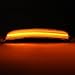 HECASA LED Side Marker Lights Compatible with 2015-2023 Chrysler 300 Replacement for 68214402AD 68214403AD Bumper Signal Parking Lamps Clear Lens + Front Yellow LED -2Pcs