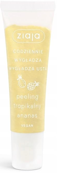 Ziaja Scrub per labbra all'ananas tropicale, 12 g