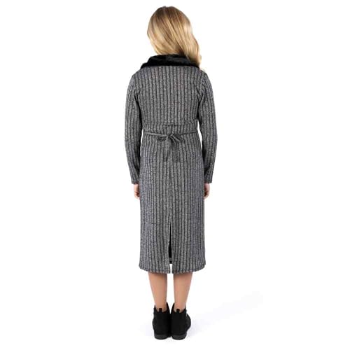 Speechless Girls' Sleeveless Midi Dress and Shrug2