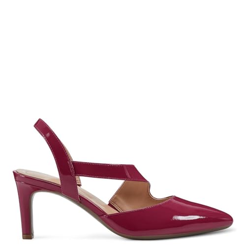 Easy Spirit Recruit Womens Pump 65 BM US Dark PinkPatent4