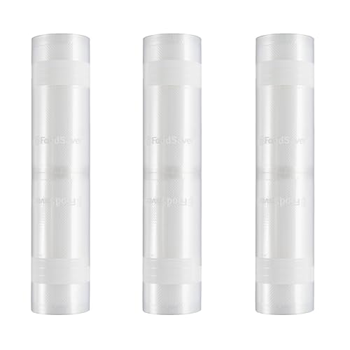 FoodSaver Custom Fit Vacuum Sealer Rolls, Airtight Food...