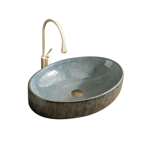 Lavabo pequeño retro para baño, guardarropa, patio y balcón, diseño simple, elegante fregadero de agua para uso doméstico
