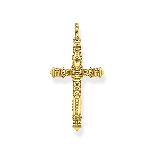 Thomas Sabo Anhänger Kreuz mit Totenköpfen Goldfarben PE912-413-39 Cover