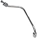 APDTY 115930 Exhaust Backpressure Sensor EBT Tube Pipe Fits Select 6.0L Diesel Engines (Mounted Under The Coolant Overflow Bottle Under The Hood; Commonly Needed Due To Excessive Carbon Build Up)