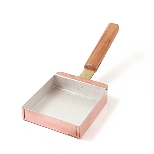 Amazon | 鍛金工房WESTSIDE33 京都の名工 寺地茂 作 銅玉子焼器 12cm