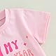 Baby Mädchen 1. Jahr Geburtstags T-Shirt Kurzarm Graphic Oberteil Baby Mein Erster Geburtstags Outfit Sommer Kleidung (In My One Year Old Era Pink, 12-18 Months)