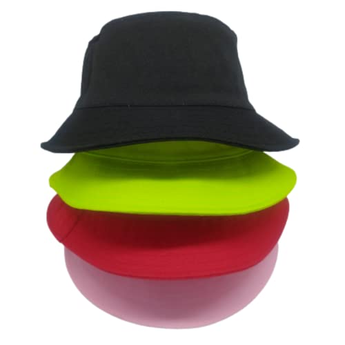 Chapéu Bucket Teen Adulto Praia Proteção Solar Uv - Original (Bucket-ROSA)