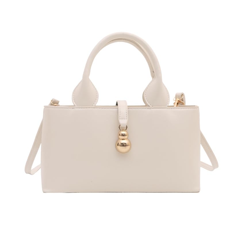 Petit sac à main carré en cuir brillant de haute qualité