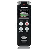 128GB Digital Voice Recorder Voice Activated Recorder with Playback - Upgraded Tape Recorder for Lectures, Meetings, Interviews, Audio Recorder USB Charge, MP3