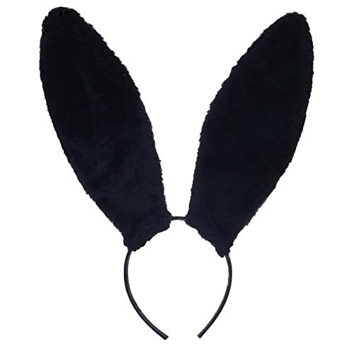 Conjunto de acessórios femininos de coelho – fantasia de tiara de orelhas de coelho, fantasia de Pás