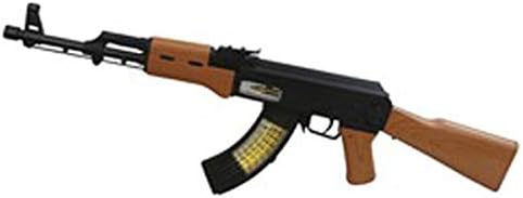 Army Ak47 Swat Soldier Electric Play Toy Machine Gun With Flashing Lights Sound Amazon Co Uk Toys Games