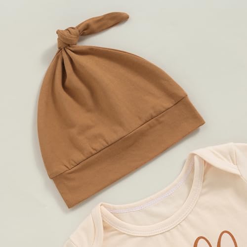 Hi Im New Here Newborn Outfit Boy Baby Going Home Outfits Form Hospital T-shirt Romper Top And Pants Set With Hat2