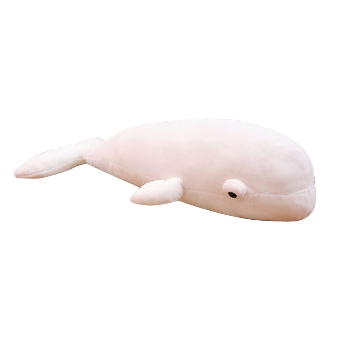 Amazon｜ぬいぐるみ 白鯨 抱き枕 海洋動物 クジラ かわいい 肌触り良い