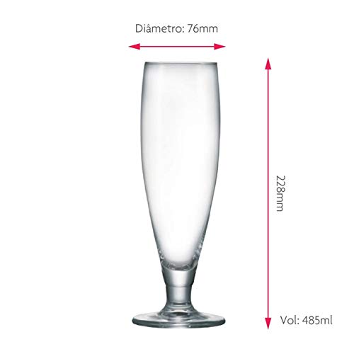 Taça Cerveja / Copo Cerveja - Londres Crystal G 485ml