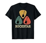 Vintage Guitar Plectrum Tshirt