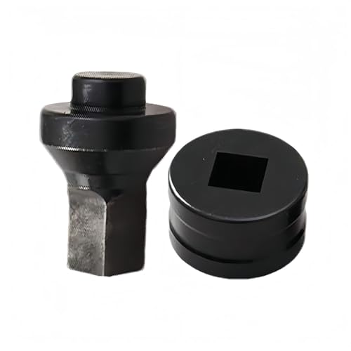 CH-70 Square Hole Punch Die Set for Hydraulic Hole PunchTool - Compatible with CH-70 Machine Heavy Duty Metal Punching Dies (Square,10 * 10mm)