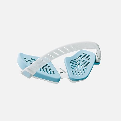 Image of DeltaHub Carpio G2.0 - Right-Handed Truly Ergonomic Gaming Wrist Rest for Mouse, Gamer Approved, Pain Relief, Anti-Fatigue, Computer, Laptop, Esports, Silicone Strap, Easy Glide (Large, Right, Blue)