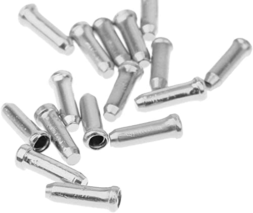 MATERIALE PREMIUM Questo set di estremità del cavo del freno è realizzato in lega di alta qualità; sono robusti e durevoli, abbastanza resistenti all'erosione e alla ruggine da resistere a grandi pressioni e impulsi