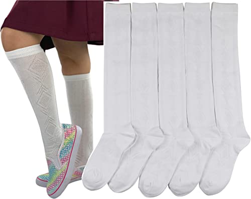 Image of ToBeInStyle Women's Pack of 6 or 12 Knee High Socks