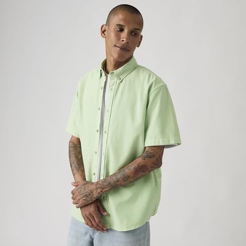 Ss Authentic Button Down Cameo Green Gar – Ansicht 3