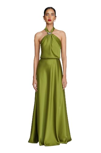 H HALSTON Women's Wynn Gown in Charmeuse