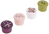 CapaBunga Silicone Wine Stoppers for Wine Bottles - 4 Pack Funny Wine Stoppers - Airtight Wine Bottl