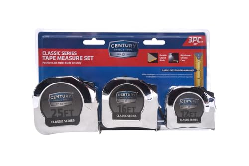 Set clásico de cintas métricas Century Drill & Tool 72893 miniatura 7