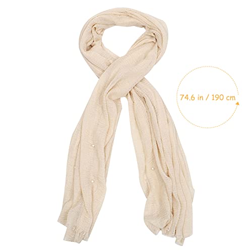 VALICLUD Cotton Head Scarf Wraps Shawls: Pink Soft Shoulder Shawl for Winter Wedding Bride Gifts Evening Dress2