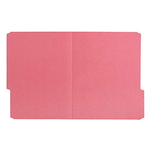Amazon Basics File Folders for Organization, Letter Size, 1/3 Cut Tab, Red, 36-Pack - image 3