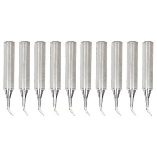 Image of Jeanoko Soldering Iron Tip, Solder Station Iron Tips Universal Proof for Precise Circuit Board Soldering Tips Solder Tips(IS Type(Elbow Head))