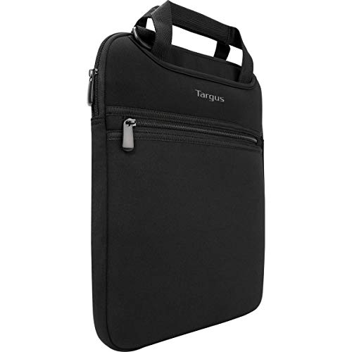 Targus Vertical Slipcase Laptop Messenger Bag, Black - Hideaway Handles with Cross Shoulder Strap and Protective Padding, Fits 14" Laptop (TSS913)4