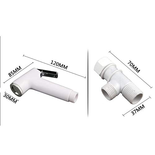 HBJWOV Bathroom Accessories Toilet Bidet Tap Handheld Shower Portable Bidet Sprayer Gun Toilet Seat Bidet Home Spray Without Drilling