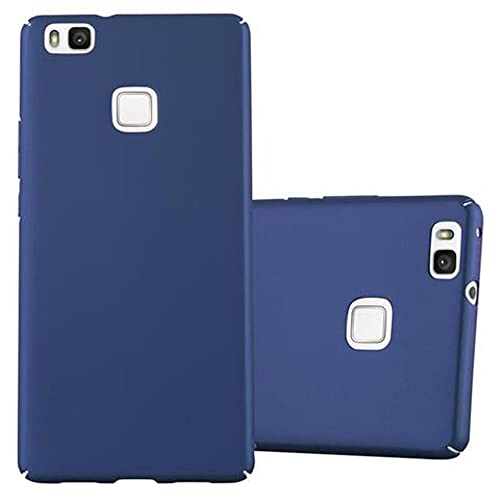 Cadorabo Custodia per Huawei P9 LITE in AZZURRO METALLO - Rigida Cover Protettiva Sottile con Bordo Protezione - Back Hard Case Ultra Slim Bumper Antiurto Guscio Plastica