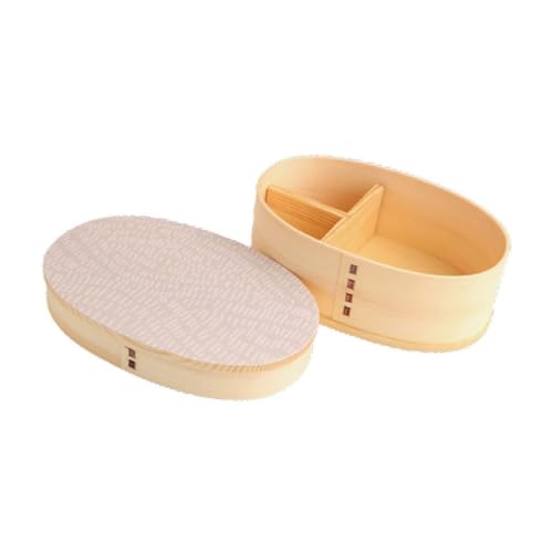 j-kitchens 調湿効果 機能付き 木製 弁当箱17.5cm × 11.3cm × 6.3cm 500ml ウレタンコーティング/絵:蒔絵調紀州加工 Current model