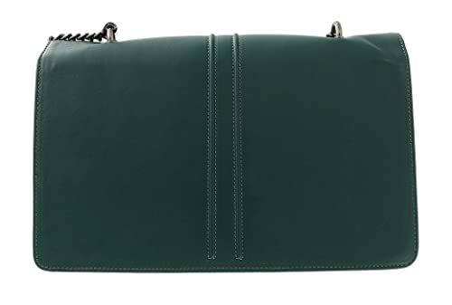 Pierre Cardin Teal Leather Medium Structured Shoulder Bag4