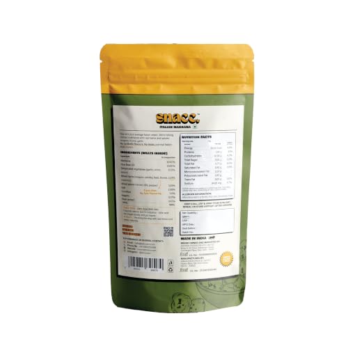 Image of Snacc Italian Makhana, Spicy Roasted Fox Nuts, Protein Rich, Gluten Free, MSG Free, Zero Trans Fat, Zero Sugar, Low Calorie 60 g (Pack of 2, ITALIAN)