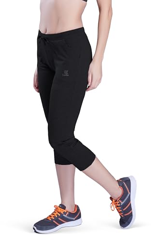 Image of Slim FIT Stretchable Capri with Side Pockets for Women