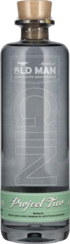 Old Man Gin Project Two | 1x0.5L | Deutscher Gin | Mit den Botanicals Apfel & Gurke | Fruchtig-süß