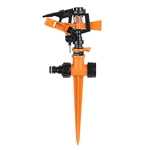 Sprinkler, roterende sprinkler, langeafstand pulserende hoofd gazon sprinkler, swing sprinkler, waterbesparing, geschikt…