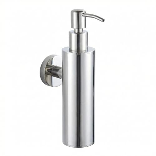 DarMoi Edelstahl Seifenspender, 500ml Wandhalterung...