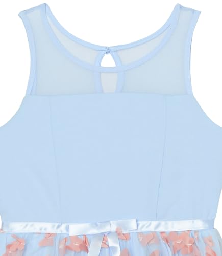 Speechless Girls' Sleeveless 3D Butterfly Maxi Party Dress3