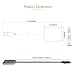 StarTech.com DP to Dual HDMI MST HUB - Dual HDMI 4K 60Hz - DisplayPort Multi Monitor Adapter with 1ft / 30cm Cable - DP 1.4 Multi Stream Transport Hub, DSC | HBR3 - DP to HDMI Splitter (MST14DP122HD)