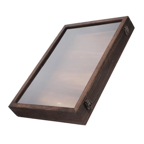 PLAFOPE Box Insect Specimen Box Butterflies Display Case Insect Display Case Dried Storage Case Dried Insect Specimins Plant Display Cases Specimen Tools Insect Display Frame Wooden