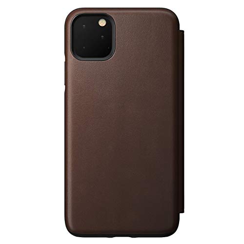 NOMAD Rugged Folio for iPhone 11 Pro Max | Rustic Brown Horween Leather