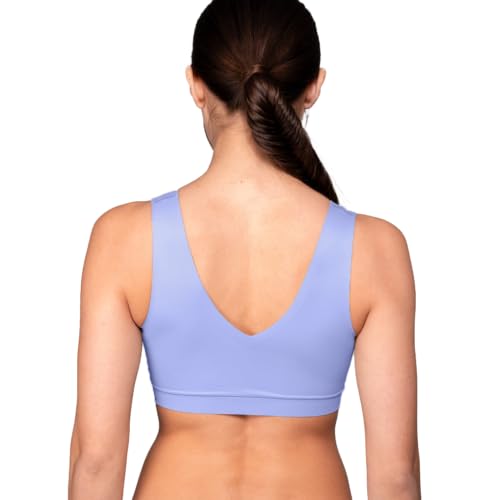 Image of Floatley Cozy Bra Comfort Wirefree Full Coverage Seamless Bra with Embedded Pad for Women
