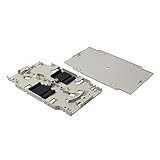 LogiLink’s universelle Spleißkassette eignet sich für den Einbau in Standard LWL Verteilergehäuse