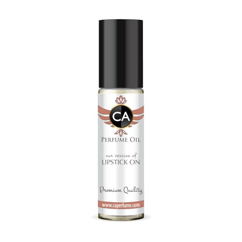 CA Perfume Impression of Lipstick On for Women Fragrance Oil Floral Scent Long Lasting Perfumes for Women Travel Size TSA Ready Mini Parfum Body Oil Roll-on 0.33 Fl Oz 10ml
