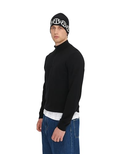 Men's Soft Knit Half Zip Sweater2