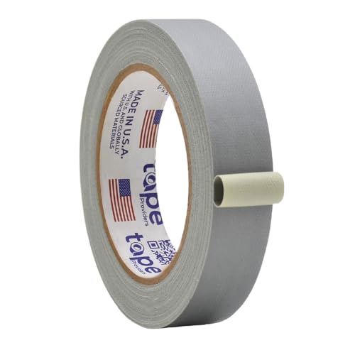 Image of WOD GTC12 Gaffer Tape, Gray Low Gloss Finish Film, 1 inch x 60 ft. (Pack of 48) Residue Free, Non Reflective Cloth Fabric, Secure Cords, Water Resistant, Photography, Filming Backdrop