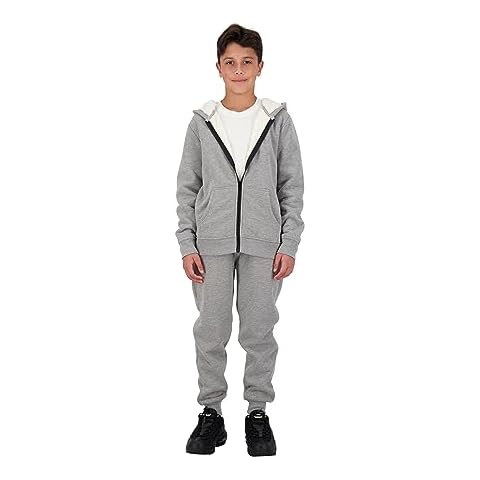 TONY HAWK Boys Hoodie and Jogger Set | Fleece Sherpa Lined Hooded Sweatshirt and Sweatpants for kids Cover